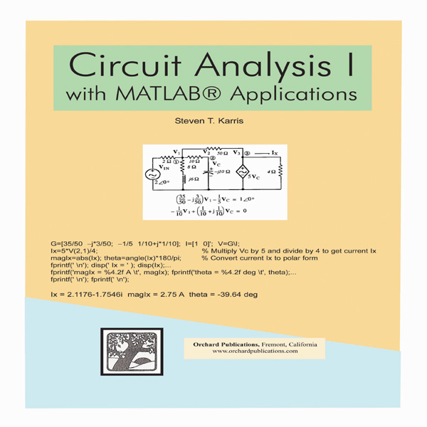 Title details for Circuit Analysis I with MATLAB Applications by Steven T. Karris - Available